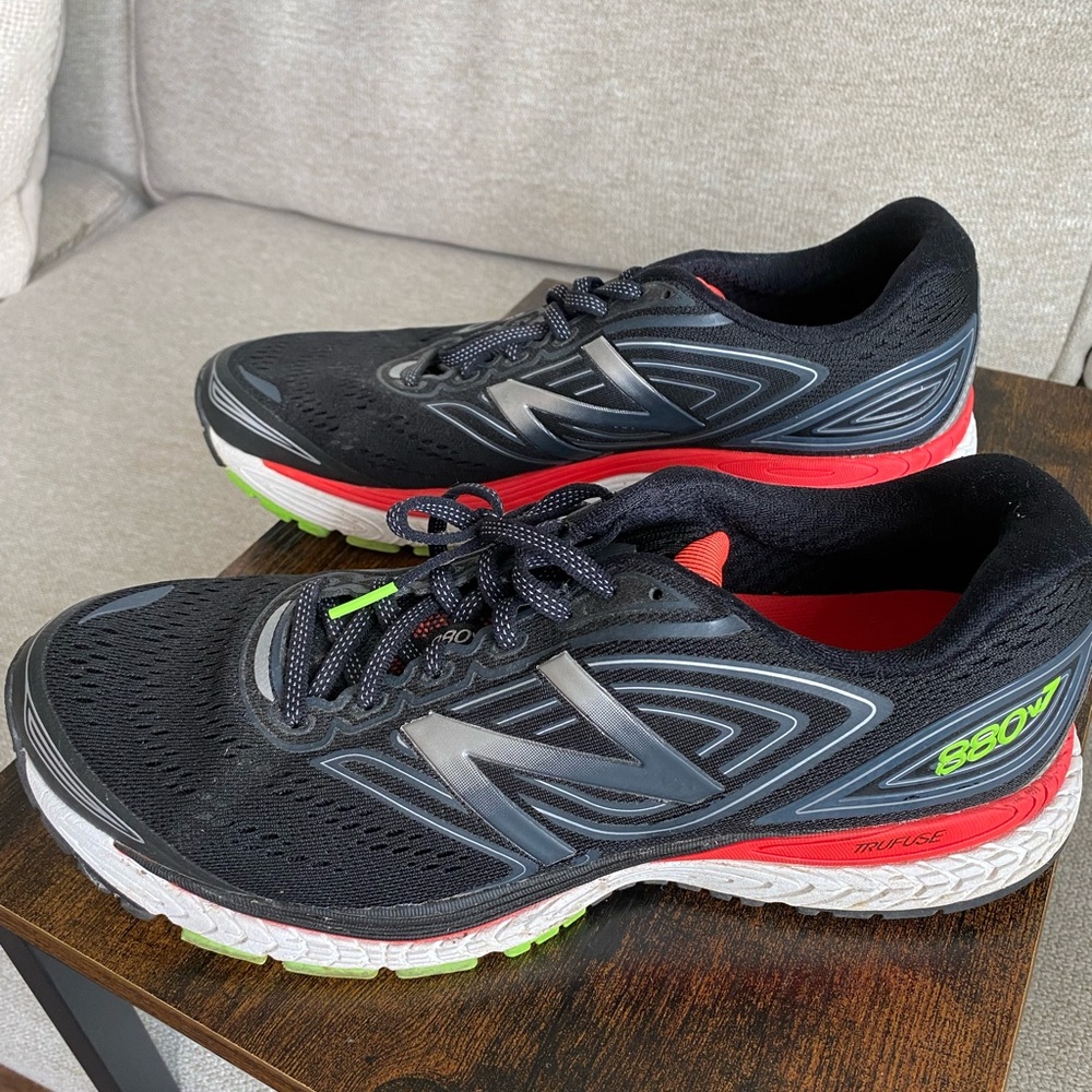 New Balance 880 V7 Shoes Mens Sz10 Black Gray Running Sneakers